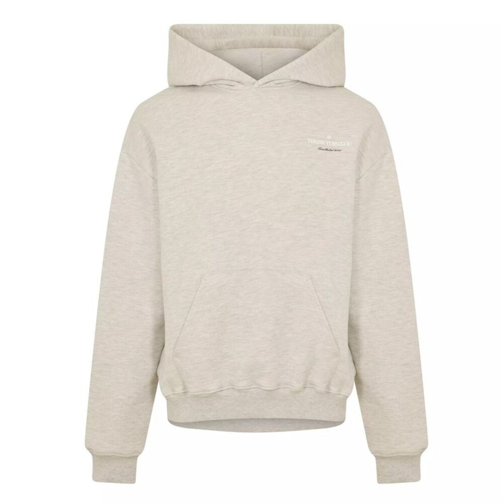 Couture Club Mens Copyright Pullover Hoodie / Gray